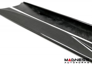 Chevrolet Corvette C8 Carbon Fiber Side Skirt Extensions - Anderson Composites Chevrolet Corvette C8 Carbon Fiber Side Skirt Extensions - Anderson Composites